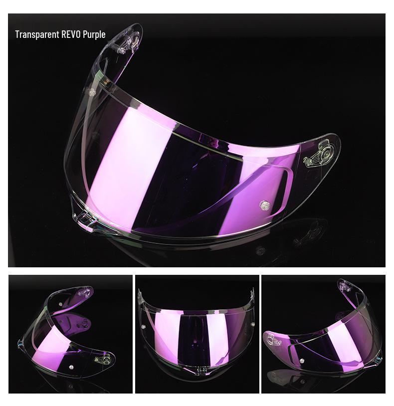 K5PLUS SOMAN Motorcycle Helmet Visor with Anti-Fog Film & Sunshade for K1/K5/K3SV