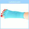 Summer Yoga Socks Men Women Lightweight Moisture Absorbing Five Toe Socks For Exercise