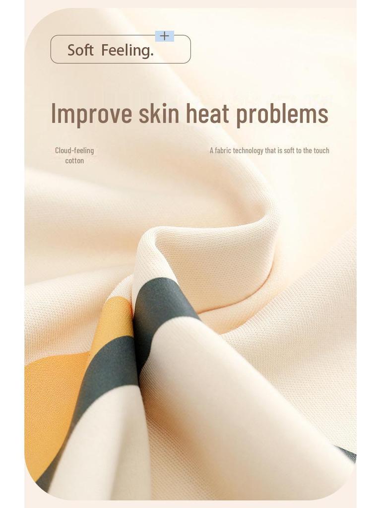 Summer Cartoon Couple Pajama Set: Short-Sleeve, Loose, Breathable Home Wear for Men & Women