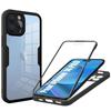 Protective Case - PROSHOP - for iPhone 14 Pro - Black - TPU + PC - Full Protection