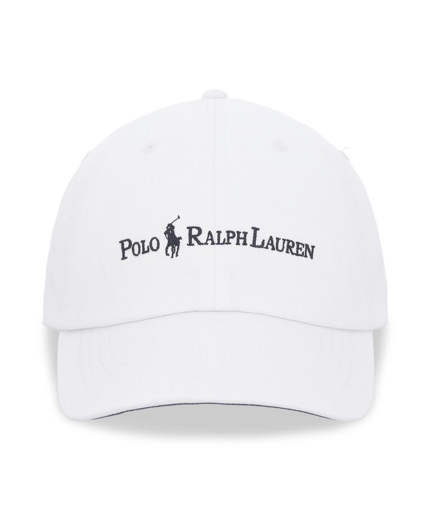Кепка-бейсболка POLO RALPH LAUREN из хлопкового твила - Белая