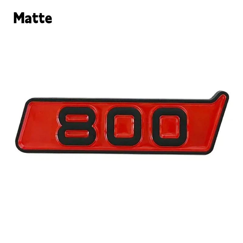 1Pcs 3D ABS 700 800 900 Letters Car Fender Emblem Badge Sticker Accessories