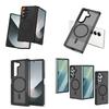 High Quality Translucent Matte Magnetic Built-in Magnetic Mobile Phone Cover for Samsung Galaxy Z Fold 7 6 8 Wide Stylish Look