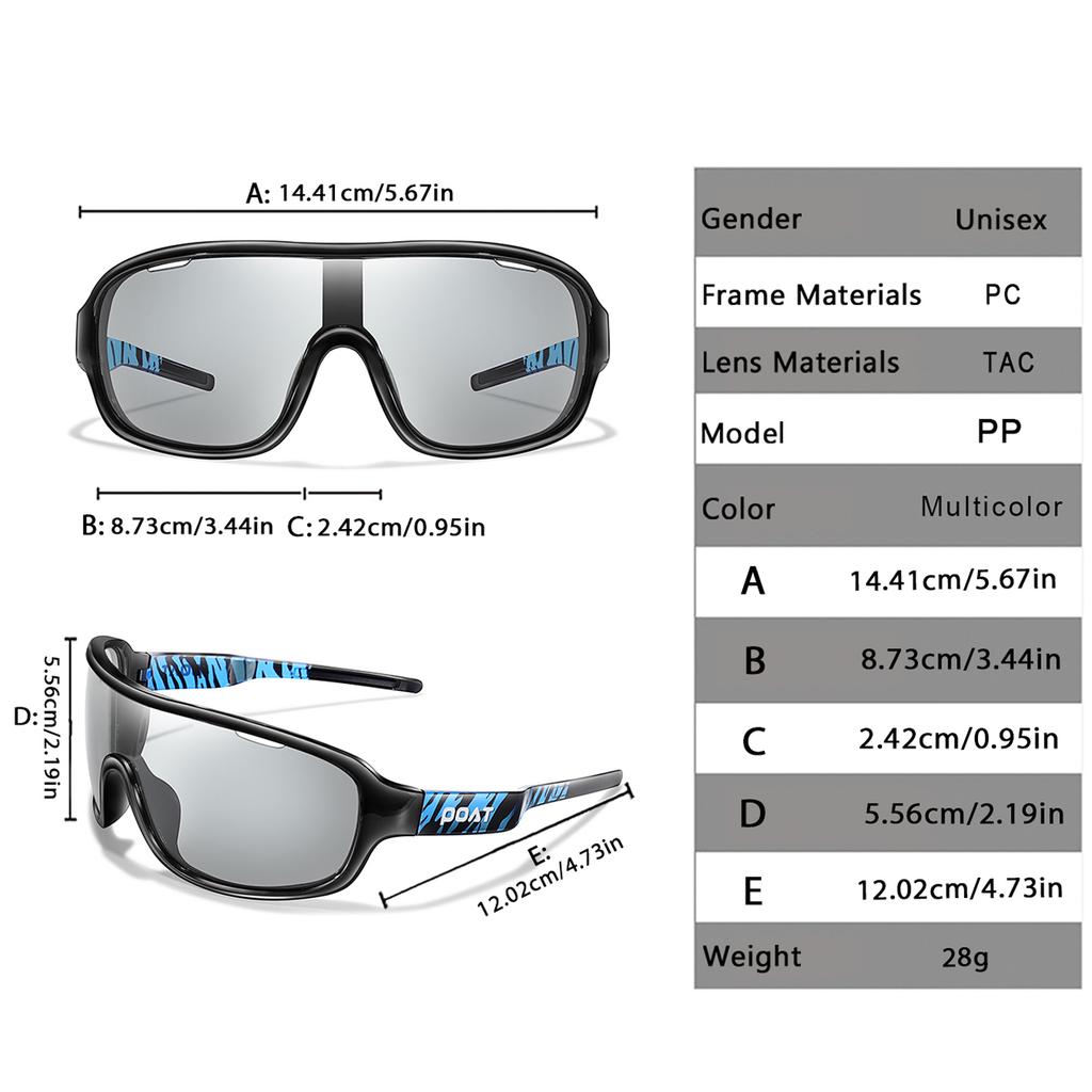 POAT BRAND Men Women Polarized Photochromic Outdoor Road Cycling Eyewear Sports Cycling Fishing Sunglasses Male Bike Glasses