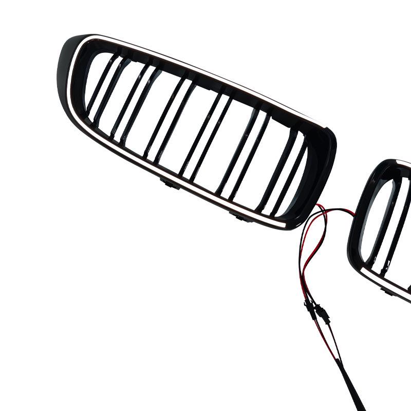 BMW 4 Series F32 Dual-Line LED Grille Replacement with Illuminated Front Face