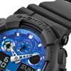 Casio Мужские часы G-SHOCK GA-100FL-1AJF [G-SHOCK Flame inside Series] Круглые часы из черной смолы