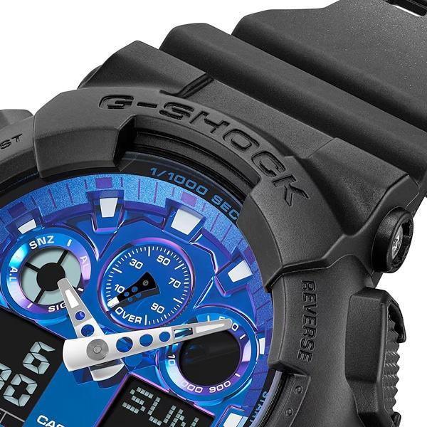 Casio Мужские часы G-SHOCK GA-100FL-1AJF [G-SHOCK Flame inside Series] Круглые часы из черной смолы
