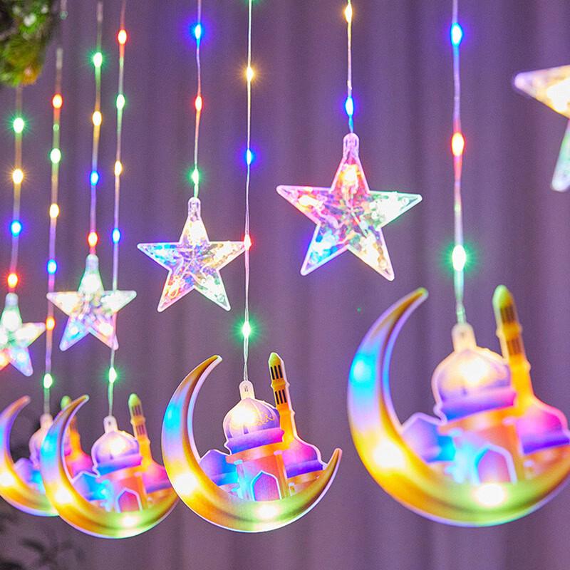 OEING Moon Castle Festival Curtain Lights