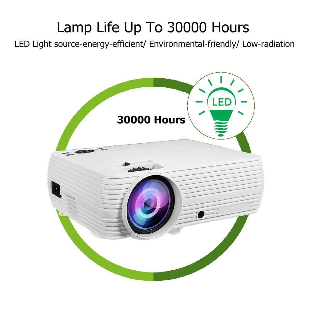 Поддержка HD 1080P 7000 Люмен X5 LCD Проектор Домашний Кинотеатр Фильм LED Проектор