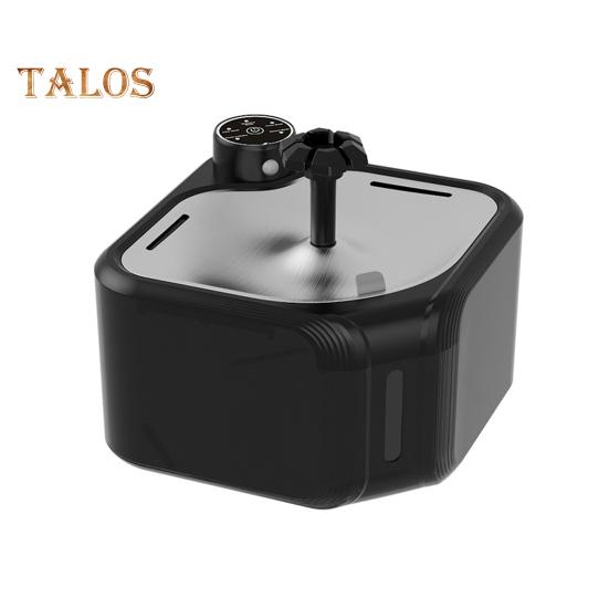 2.8L/95oz беспроводной фонтанчик для кошек ультра-тихий автоматический диспенсер для воды для собак с датчиком движения и крышкой из нержавеющей стали для