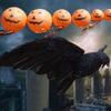 Опора вороны ручной работы в форме ворона, черная подставка для летающих ворон, опора для улицы