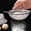 Мелкое кухонное сито-дуршлаг из нержавеющей стали с ручкой, многофункциональное сито для продуктов, чая, риса, сока, муки, выпечки