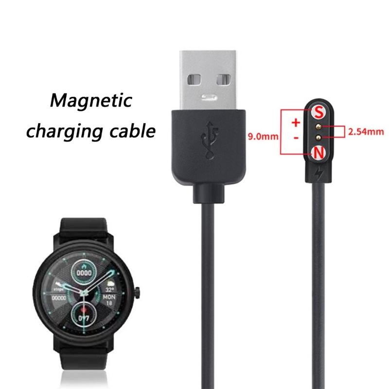Магнитный USB-кабель для зарядки Быстрая зарядка Дизайн для умных часов T2 Легкий шнур питания
