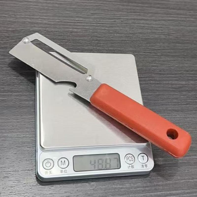 Multi Functional Stainless Steel Handle Peeling Scallion Knife Scraping Knife Household Scallion Peeling ToolDesert Bling