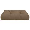 1 piece Seat Cushion VIANEN 100percent  Polyester Taupe