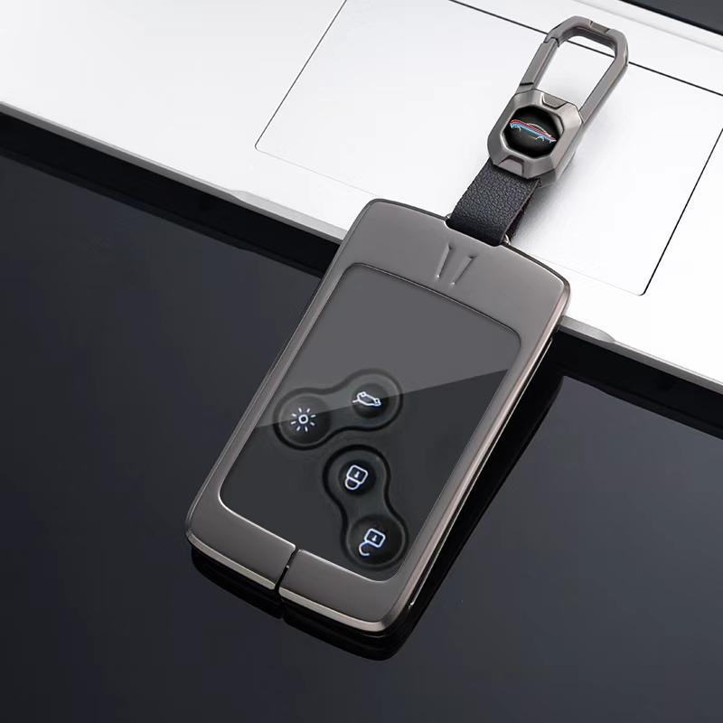 Чехол для ключа автомобиля для Renault Koleos Kadjar Captur Megane Talisman Espace Clio Zoe Scenic 4 Arkana Dacia Sandero Сумка для ключа автомобиля