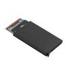 RFID Anti-theft Smart Wallet Thin ID Card Holder Unisex Automatically Solid Metal Bank Credit Card Holder Business Mini