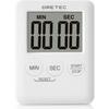 Dretec Pockety Digital Timer, Thin 9mm, Compact, Counts Up To 99 Minutes and 59 Seconds, T-307WT (White)