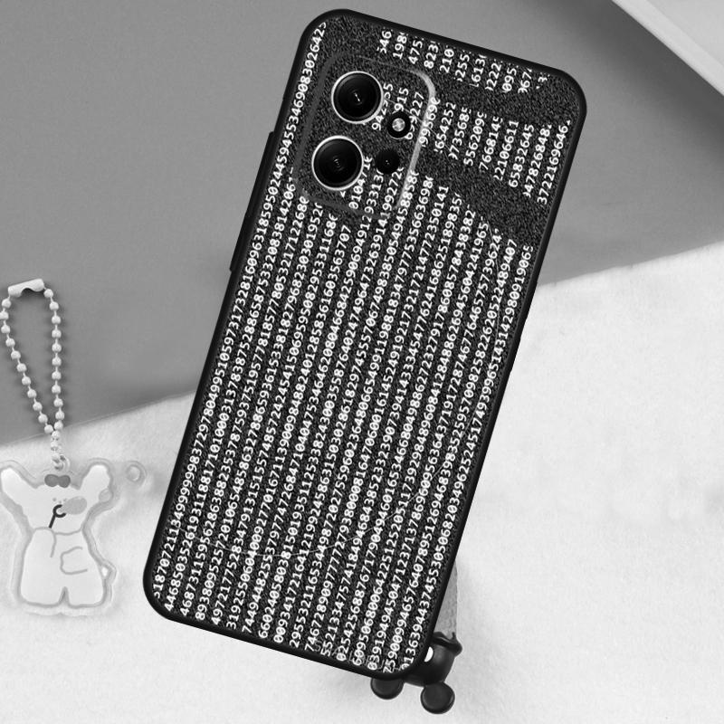 Забавный Чехол с Математическими Формулами и Уравнениями Для Xiaomi Redmi Note 12 9 10 11 Pro 12S 9S 10S 11S Чехол Для Redmi 12 13C 12C 9C 10C