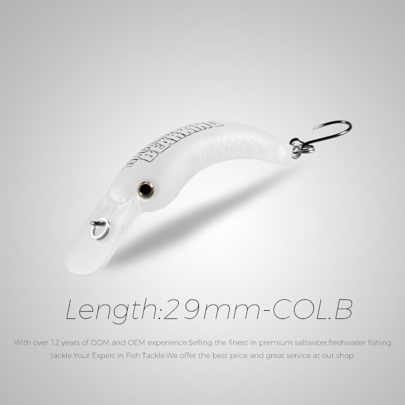 BEARKING 29 мм 42 мм рыболовная приманка для форели, мини воблер, рыболовные снасти, пресноводный гольян, рукоятка, искусственная жесткая приманка