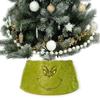 Green Plush Christmas Tree 3D Tree Skirt