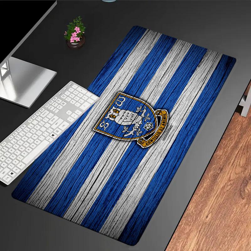 Коврик для мыши с гербом Sheffield Wednesday, резиновая основа, коврик для игрового стола, коврик для мыши для геймеров и офисного использования, игровой стол, легко моющийся коврик