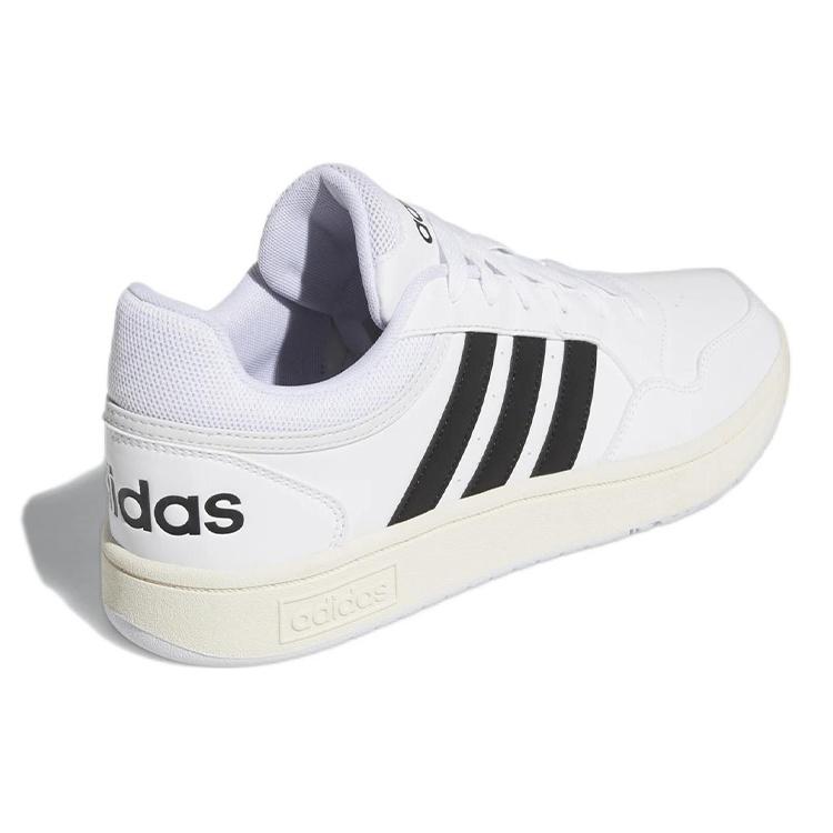 adidas Кроссовки Hoops 3.0 Low 'Белый Черный' Мужские GY5434