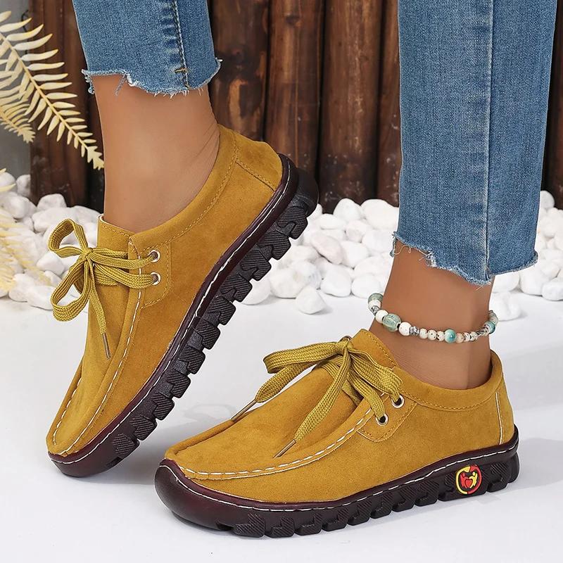 Модные легкие женские повседневные кроссовки, удобная мягкая подошва, обувь для ходьбы, женские модные кроссовки на шнуровке, нескользящие спортивные туфли, большой размер 43