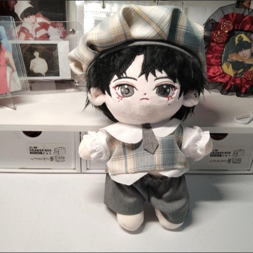 Shirt Trousers 20CM Doll Clothes Handsome Suit Plush Doll Clothe Cotton Doll Outfit Fans Gift