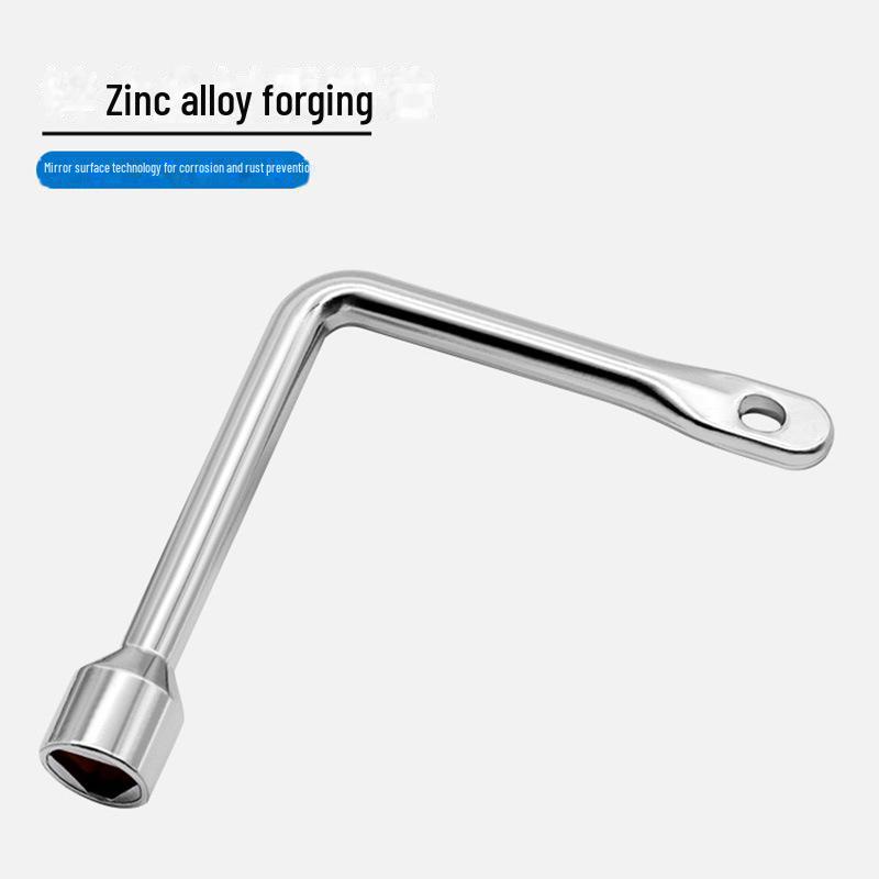 Многоцелевой ключ для лифта: Электрический шкаф управления, счетчик воды, ключ клапана. Универсальный треугольный ключ.