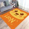 Cartoon Dinosaur Playmat Rug Cartoon Animal Rug Teen Girl Room Decor Baby Girl Room Decor Playroom Rug Floor Mat