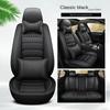 Universal Pu Leather Car Seat Cover for Passat B8 Opel Corsa D Peugeot 2008 BMW E46 E90 Auto Accessories Interior Details