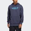 adidas Мужская толстовка с капюшоном Originals Trefoil Logo Print Purple HE2910