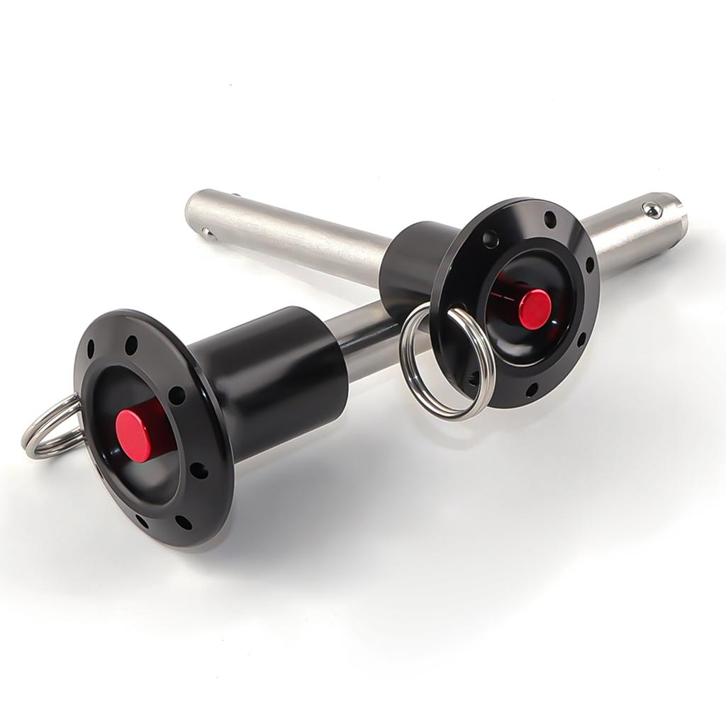 KST111 Quick Release Pin High Quality Ball Lock Pin SUS304 Line Array Safety Pin Push Button Mechanism With Pull Ring