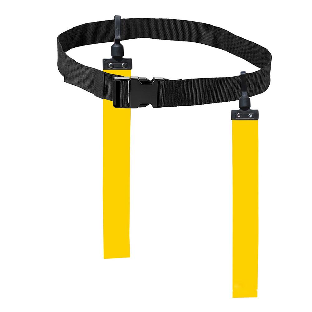 Флаг Футбольный набор Премиум Футбольное снаряжение Флаг Футбольный пояс Футбольные бирки Ремни для тренировок