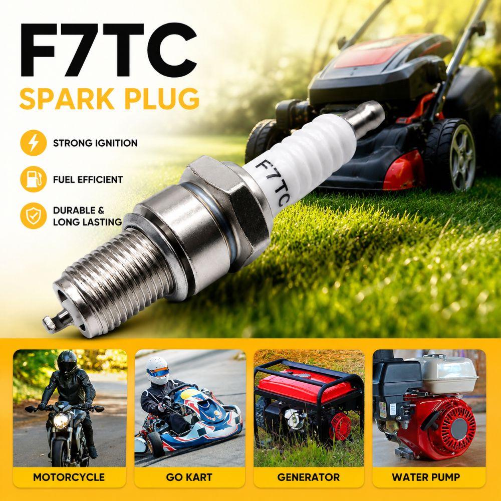 F7TC Spark Plug Standard Engine Spark Plug Reliable Replacement Spark Plug