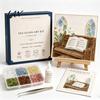 Unique Handmade Gift for Friends Sunday Traditions Sea Glass Art Kit, DIY Mosaic Kit Morning Craft Adults Teens, Home Decor Tranquil Projects