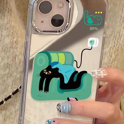 IMD Зеркальный чехол для телефона IPhone Чехол для телефона IMD Зеркальный чехол Прозрачная рамка