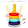 Stacking Music Children's Educational Rainbow Tower Ring 0-1 Year Old Infant Early Education Six Seven Eight Nine Months 10 Baby Toys