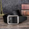 Belt Men'S Day Buckle Two-Layer Leather Belt Casual Antique Belt