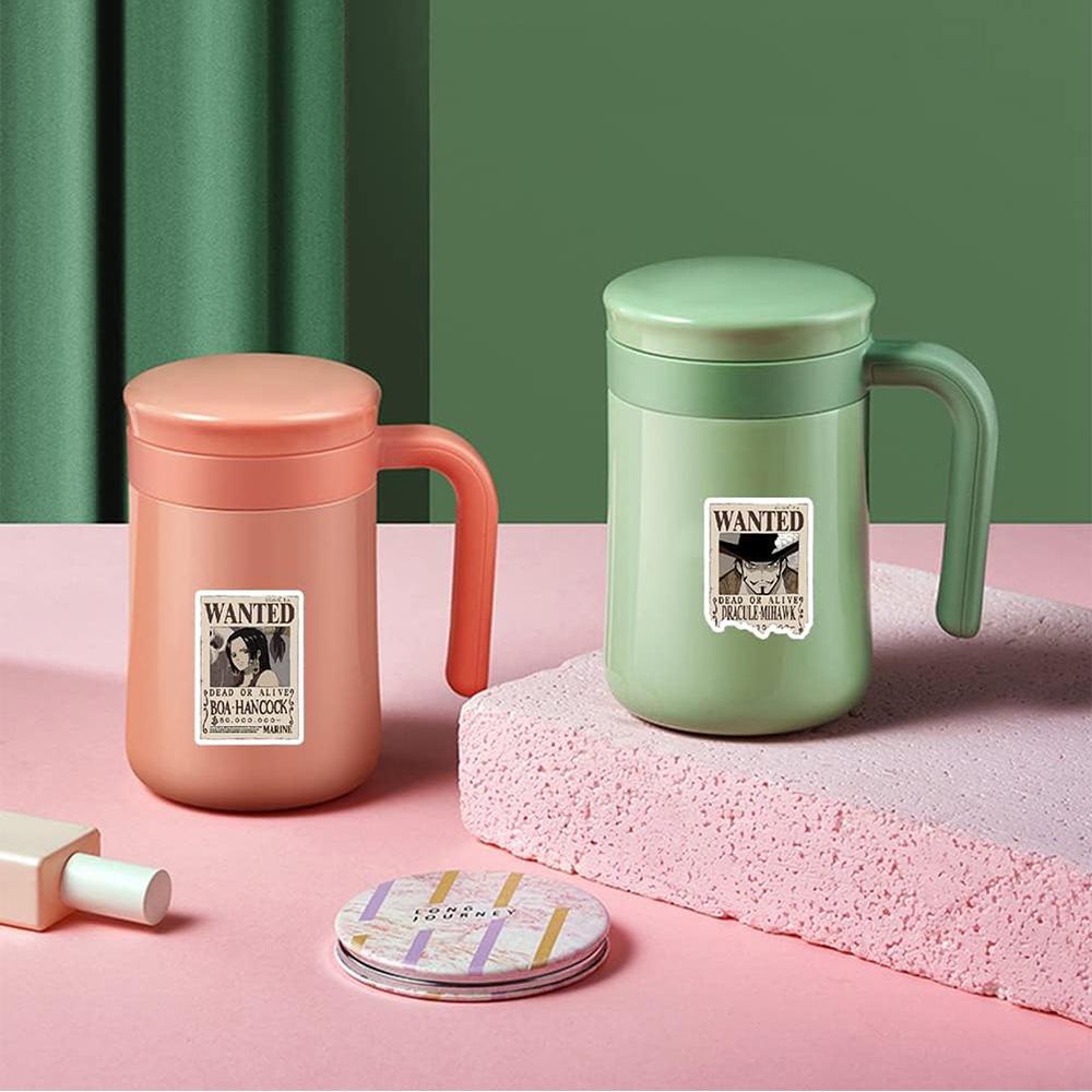 80 шт. Наклейки-постеры Ван Пис Водонепроницаемые аниме-наклейки для багажа, скейтборда