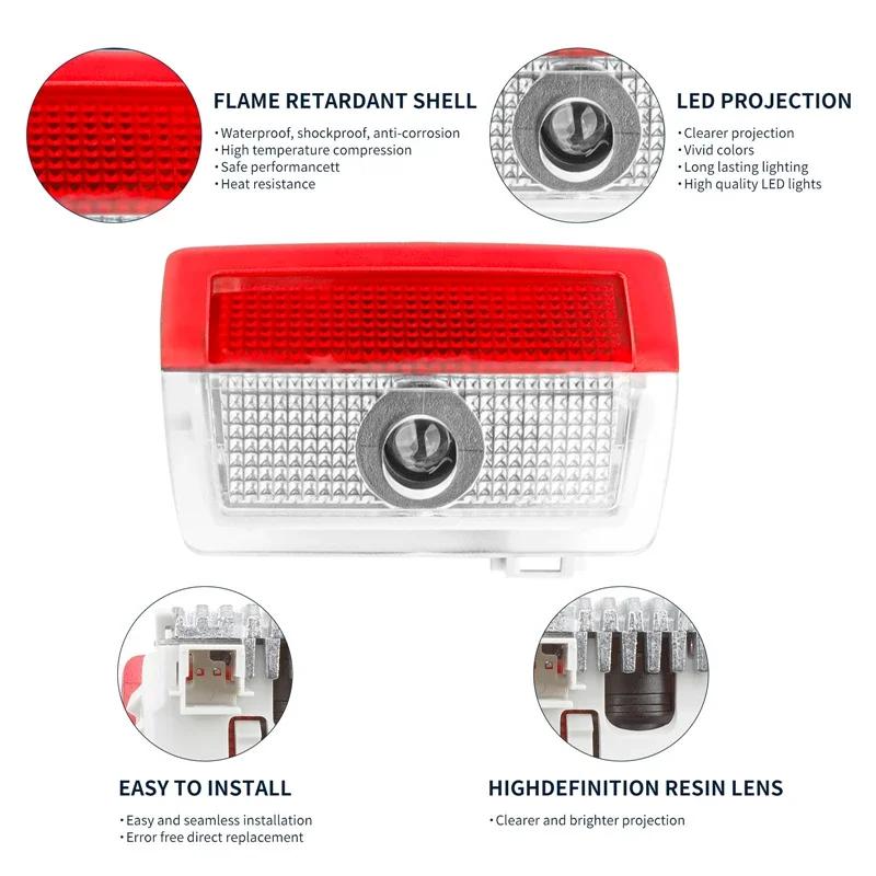 For Mercedes Benz HD Car Door Welcome Light Led Projector Lamp For Mercedes Benz A/B/C/E/S Class GLE GLC W253 GLS W166 W212 W213