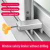 Aluminum Alloy Child Safety Lock for Sliding Windows and Doors