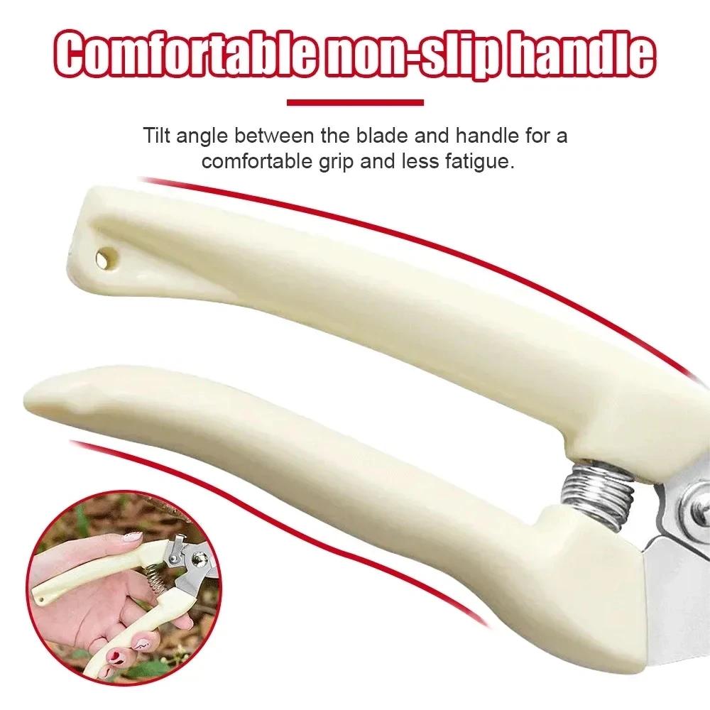 Pruner Scissor Hand Tools Bonsai for Gardening Stainless Steel Pruning Shear Branch Tool Shear Gardening Fruit Tree Pruning Tool