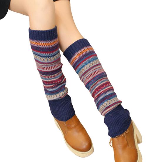 Leg Protectors Knitted Coldproof Washable Fall Winter Female Leg Warmers Daily Wear