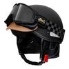Custom Retro Electric & Motorcycle Helmets - Trendy Celebrity Style from Xiaohongshu