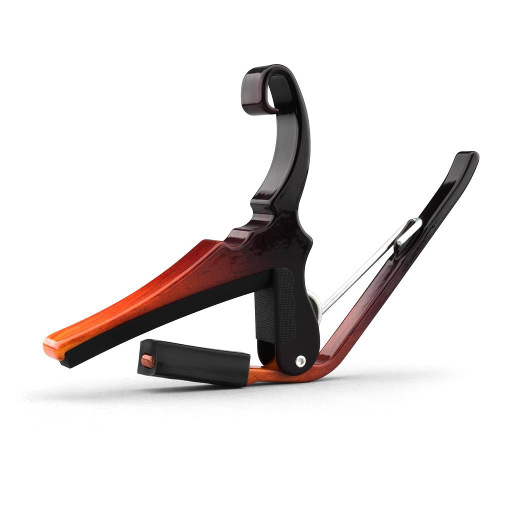 Kyser Quick Change Capo for Acoustic KG6SNB 6-String Guitar, Sunburst,