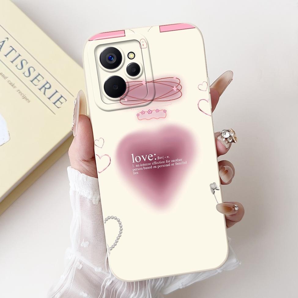 Для Realme 10 5G Китай RMX3663 Чехол Для Realme 10 5G Чехол Силиконовый Роскошный Модный Цветы Кавайный Милый Кот Ударопрочный Чехол для Телефона