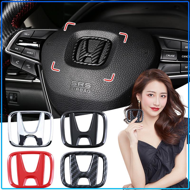 1 шт. ABS Наклейка на центр руля автомобиля Для Honda Civci CRV Accord Mugen Prelude FIT City CRZ CRX Jazz D-серия B-серия H