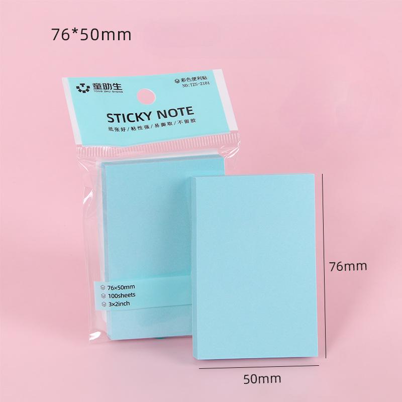 100-Color Sticky Notes - 4-Color Memo Pads, Tearable for Office, Home & School, Perfect for Holidays & Gifting